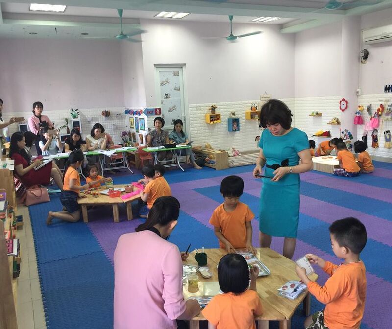 Trường mầm non Tứ Liên đón kiểm tra chuyên đề I.