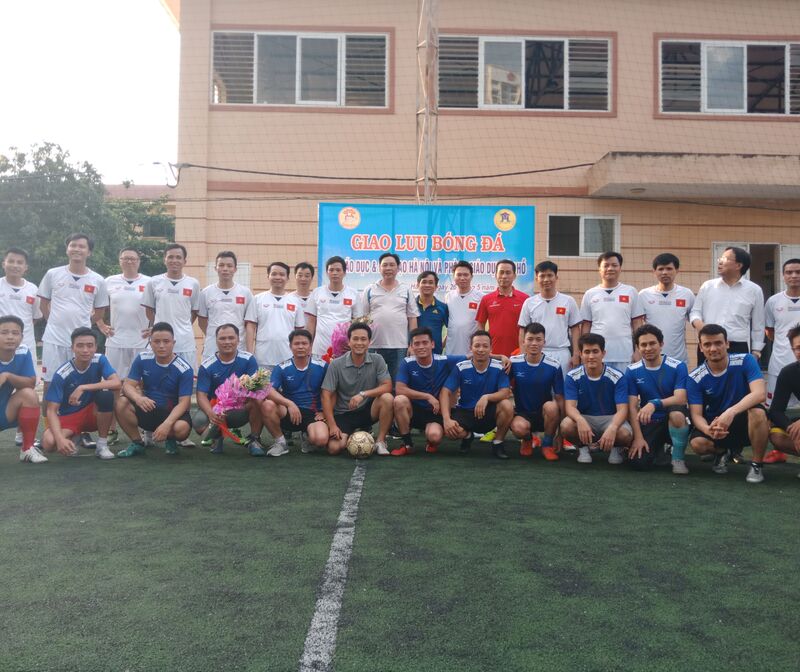 Giao lưu bóng đá cùng Sở GD&amp;ĐT năm 2018