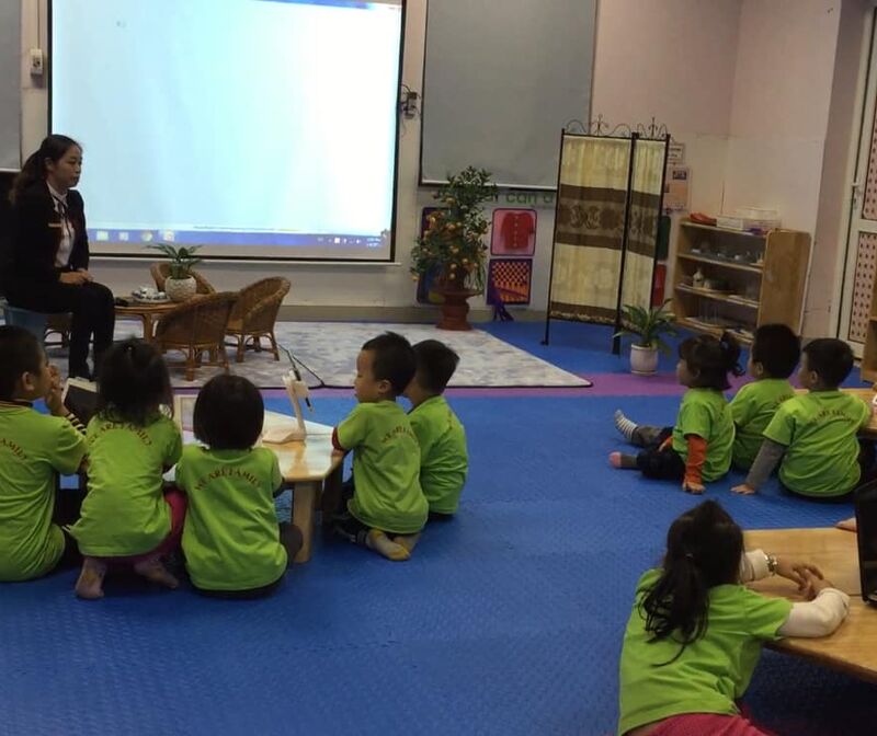 Hoạt động kiến tập tại trường Mầm non Tứ Liên