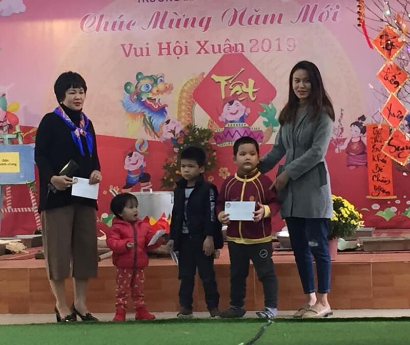 Hoạt động chào đón xuân 2019 của các bé trường MN Tứ Liên