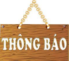 Thông báo nghỉ học ngày 7/10/2019