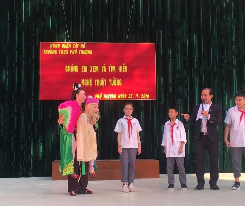 Chúng em cùng xem và tìm hiểu nghệ thuật Tuồng