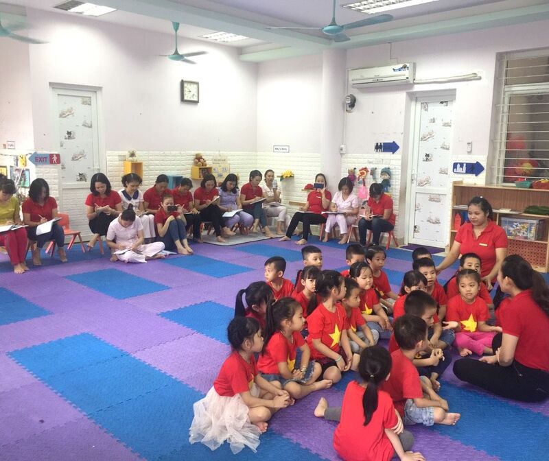 Kiến tập hoạt động dạy kỹ năng phòng chống xâm hại trẻ em- Lớp MGL A2