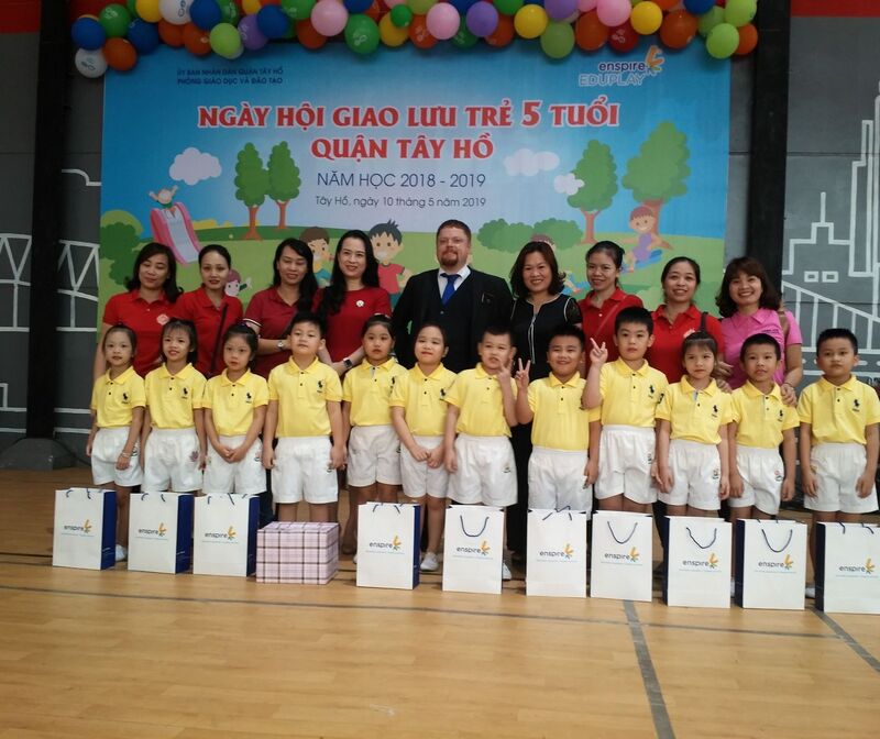 Ngày hội “Giao lưu đánh giá trẻ 5 tuổi ”  năm học 2018- 2019.