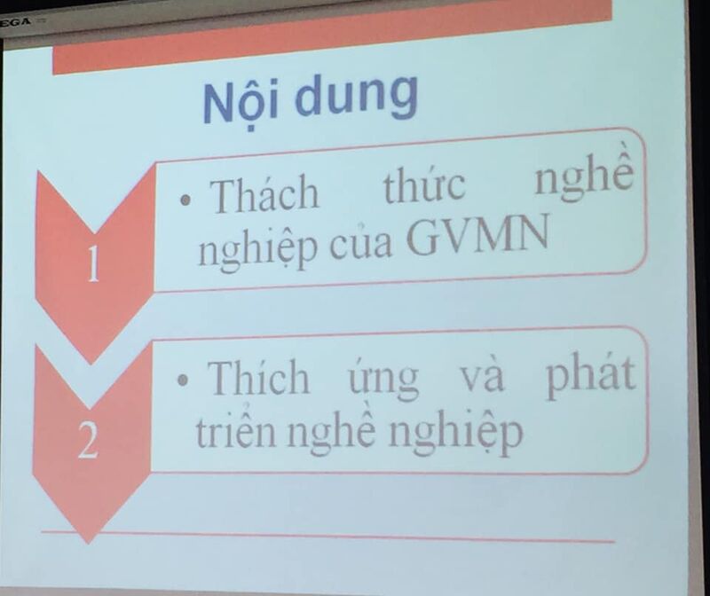 Tập thể CB-GV-NV trường mầm non Tứ Liên học bồi dưỡng chuyên môn về đạo đức nhà giáo