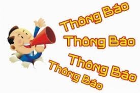 Thông báo nghỉ học