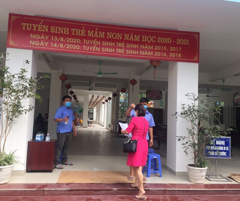 Trường Mầm non Tứ Liên tổ chức tuyển sinh năm học 2020-2021
