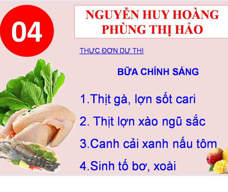 Sáng kiến kinh nghiệm "Tham mưu xây dựng thực đơn khoa học, đủ dinh dưỡng cho trẻ trong trường Mầm non"