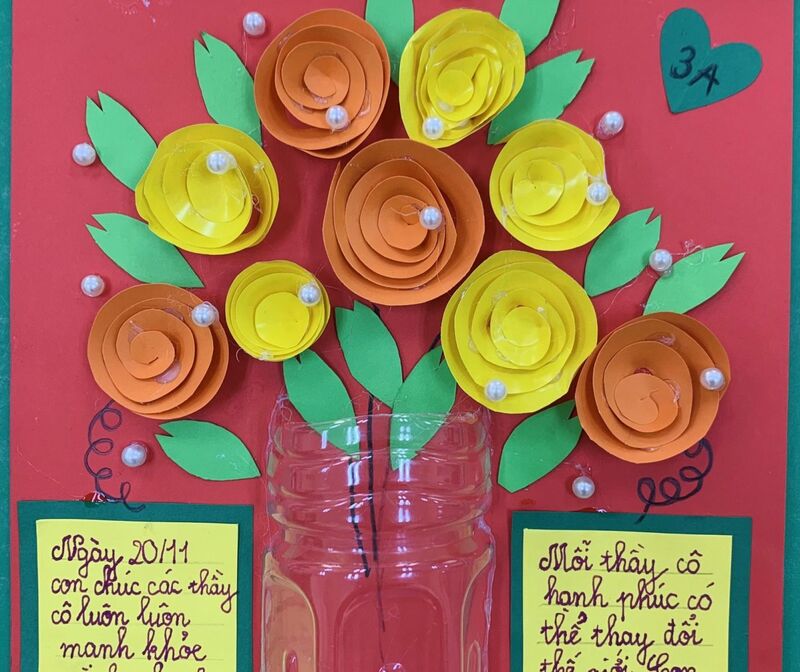 Lời yêu thương con gửi tới thầy cô!