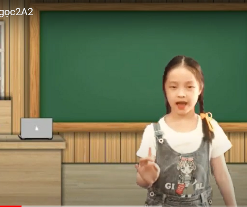 Video clip đạt giải nhì cuộc thi "Tài năng Nhật Tân" (Khối 1, 2) - HS Minh Ngọc , lớp 2A2