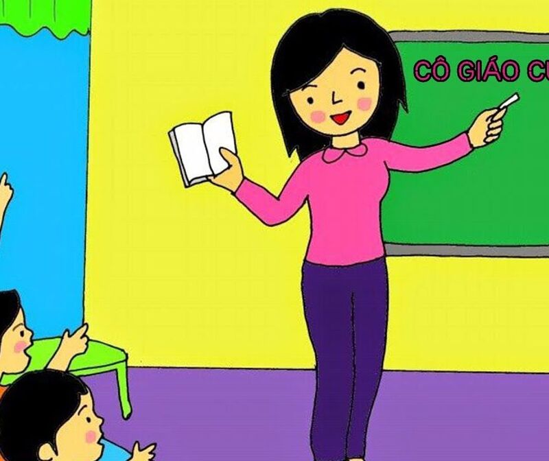 Thơ "Cô giáo của con"