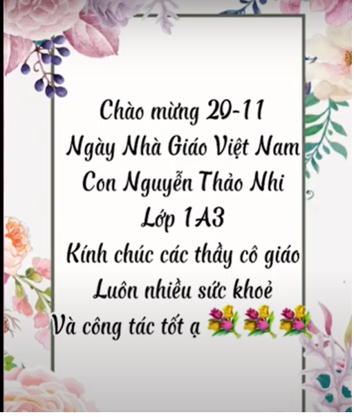 Video clip đạt giải ba cuộc thi "Tài năng Nhật Tân" (Khối 1, 2) - HS Nguyễn Thảo Nhi , lớp 1A3