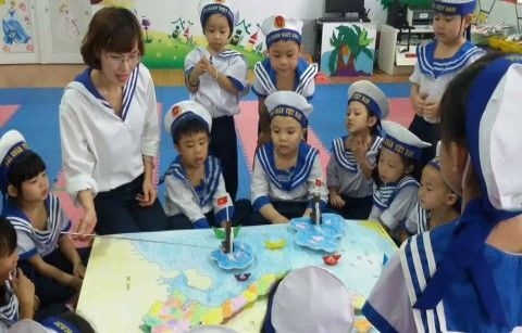 THAM LUẬN Tiếp cận phương pháp giáo dục STEAM trong giáo dục mầm non tại trường mầm non Phú Thượng!