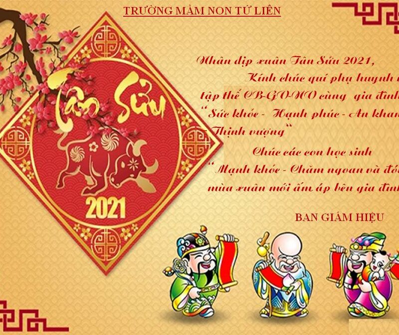 Chúc mừng năm mới Tân Sửu 2021