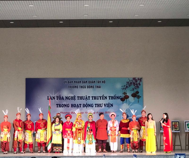 Chương trình “Lan tỏa nghệ thuật truyền thống trong hoạt động thư viện”