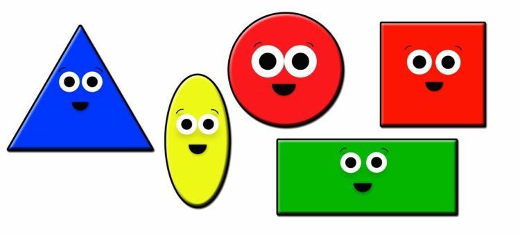 Hoạt động LQVT " Ôn nhận biết, phân biết hình vuông, hình tròn, hình tam giác và hình chữ nhật"