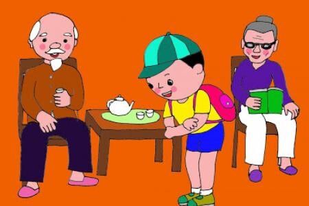 Hướng dẫn các con cách chào hỏi lễ phép với người lớn