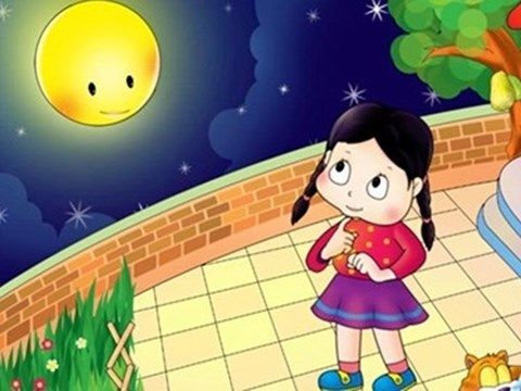 Hoạt động văn học: Dạy trẻ bài thơ" Trăng sáng"