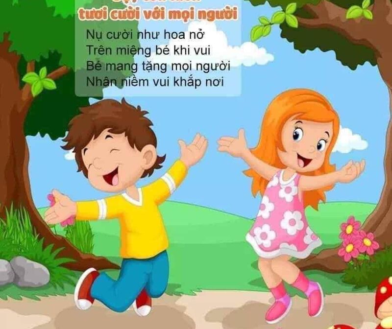 Bé hãy nở nụ cười mỗi ngày