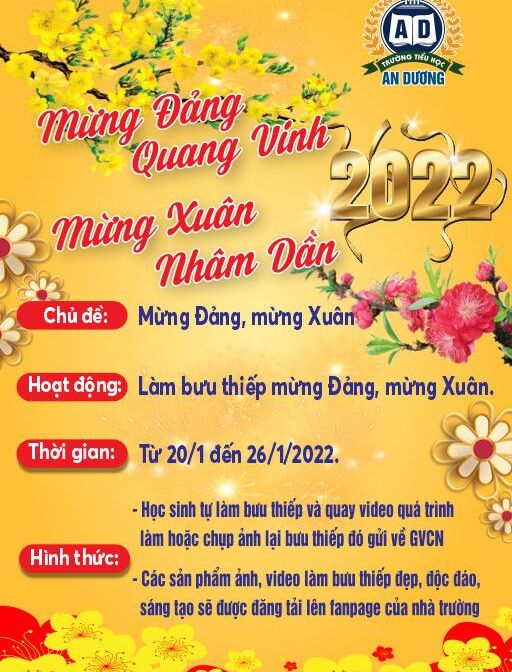 Phát động chương trình làm bưu thiếp mừng Đảng, mừng xuân!
