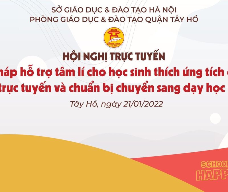 GIẢI PHÁP HỖ TRỢ TÂM LÝ CHO HỌC SINH HỌC TRỰC TUYẾN