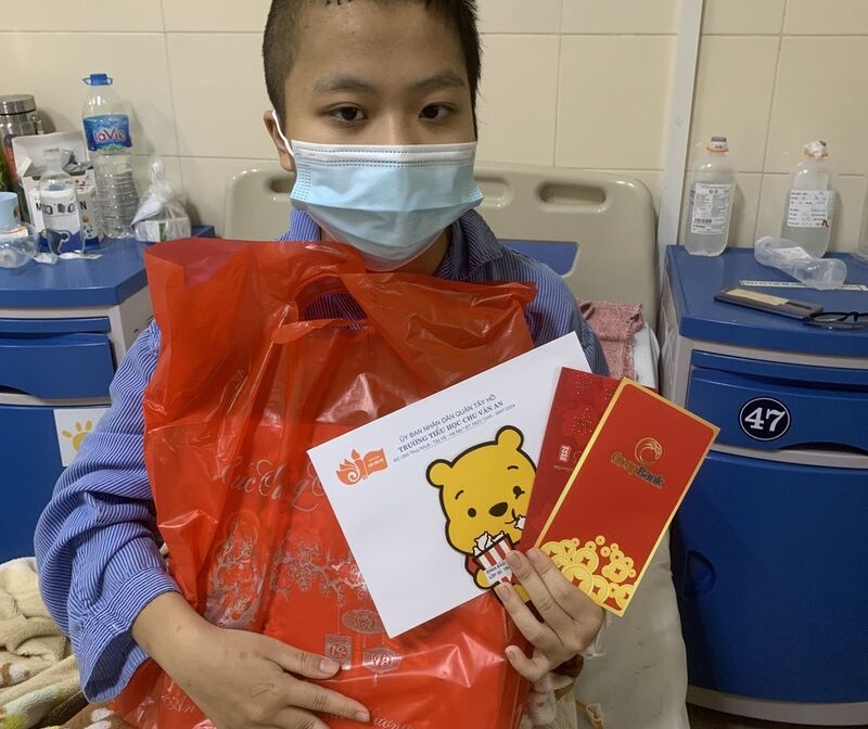 TẤM LÒNG SẺ CHIA VỚI CÁC BỆNH NHI TẠI VIỆN K