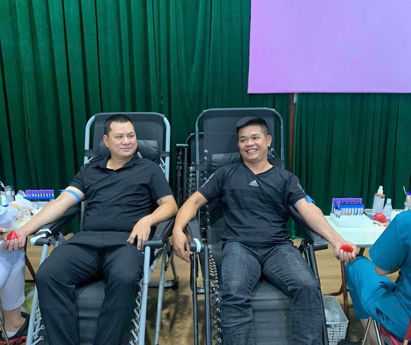 ♥️ CB-GV- PHỤ HUYNH HỌC SINH TRƯỜNG MN TỨ LIÊN THAM GIA NGÀY HỘI HIẾN MÁU TÌNH NGUYỆN.