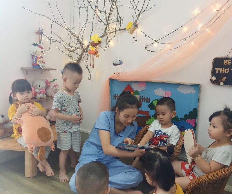 cùng học- cùng chơi với các bé lớp nhà trẻ nào