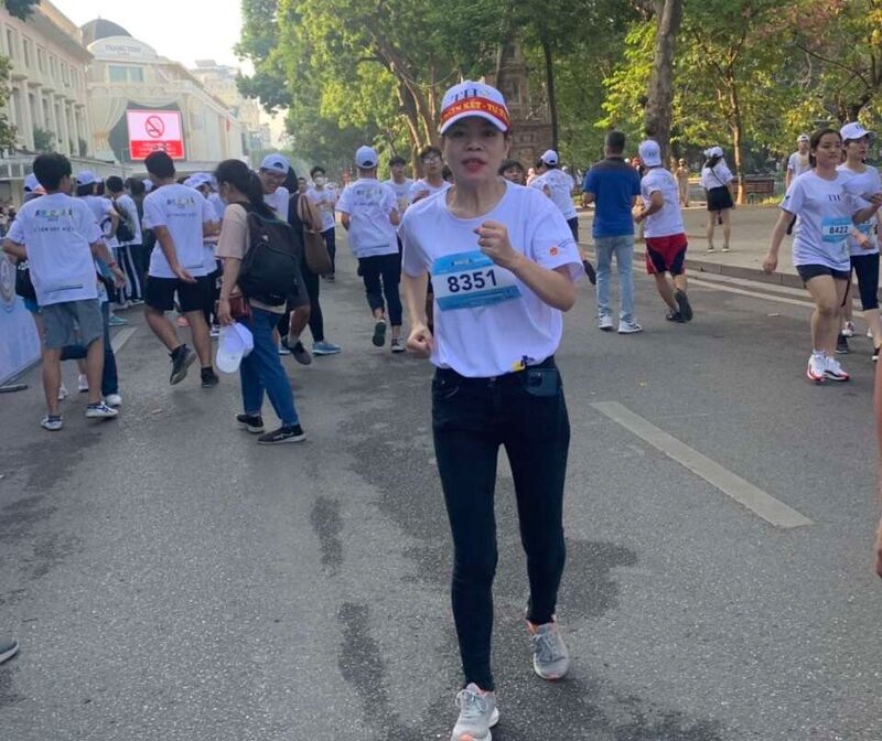 🏃‍♀️🏃‍♀️🌈🌈🇻🇳 BGH, giáo viên,nhân viên trường MN Tứ Liên tham gia giải chạy " S- RACE " Chào mừng kỉ...