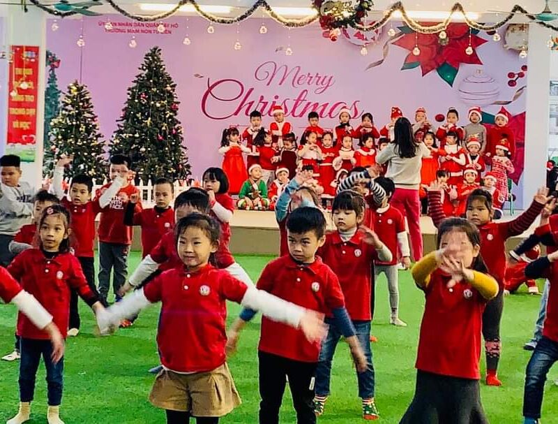 🎄🎄🎄 TRƯỜNG MN TỨ LIÊN TỔ CHỨC HỘI THI VŨ ĐIỆU GIÁNG SINH