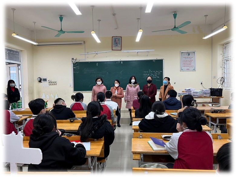 NIỀM VUI CỦA THẦY VÀ TRÒ TRƯỜNG THCS AN DƯƠNG ĐƯỢC TRỞ LẠI TRƯỜNG HỌC