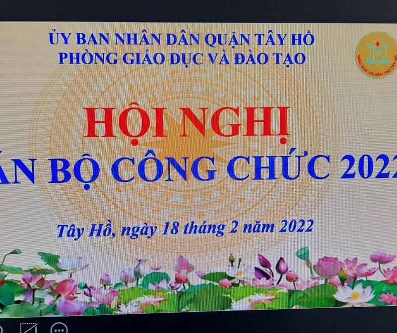 Hội nghị Cán bộ, Công chức năm 2022