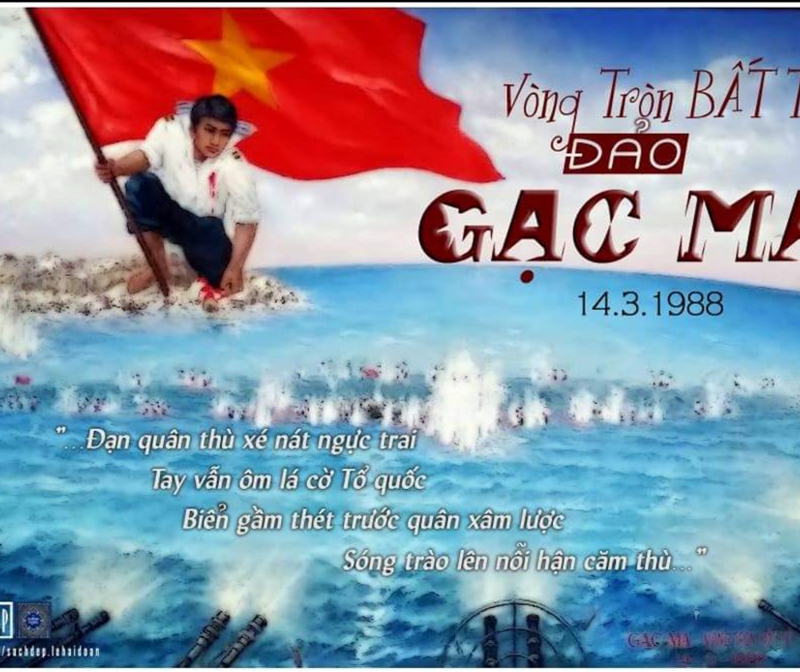 HÀNH TRÌNH TÌM VỀ CỘI NGUỒN - KỶ NIỆM 34 NĂM TRẬN CHIẾN ĐẢO GẠC MA - BẢN HÙNG CA BẤT TỬ (14.03.1988	- 14.3.2022)