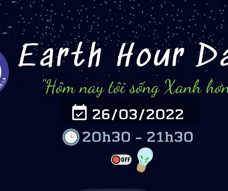 Trường Tiểu học Xuân La hưởng ứng Giờ Trái Đất 2022