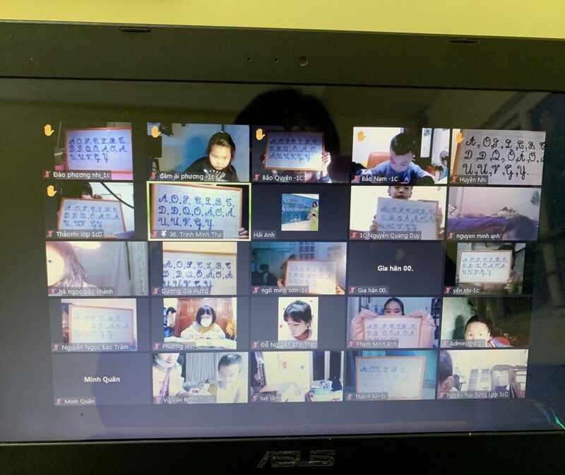 Lớp 1C với những giờ học bổ ích!