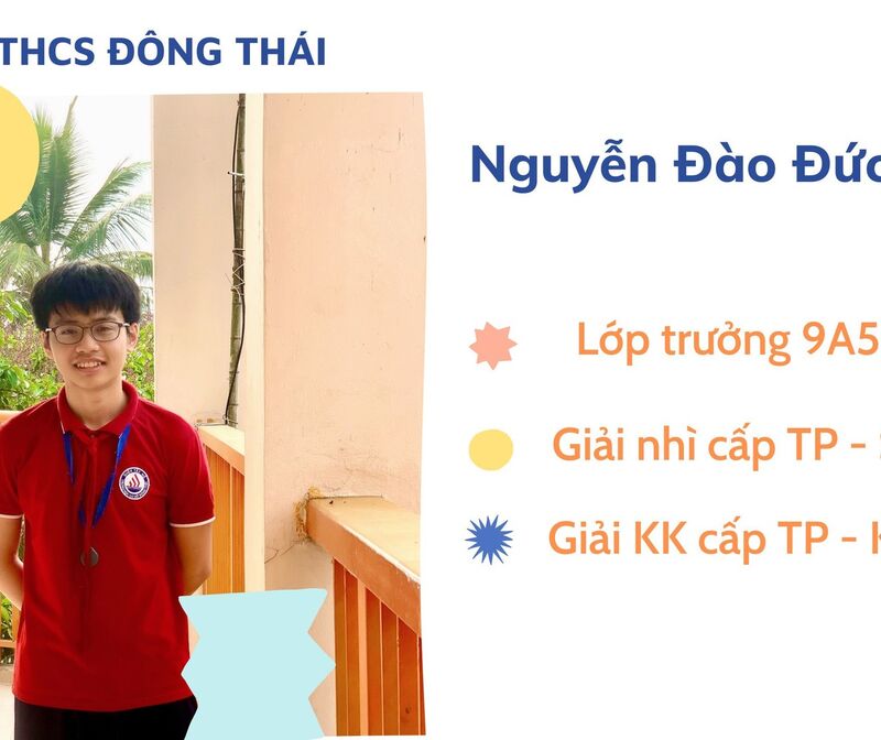 TIN VUI!!! TIN VUI!!! CHÚC MỪNG ĐỘI TUYỂN HỌC SINH CẤP THÀNH PHỐ TRƯỜNG THCS ĐÔNG THÁI- NĂM HỌC 2021-2022