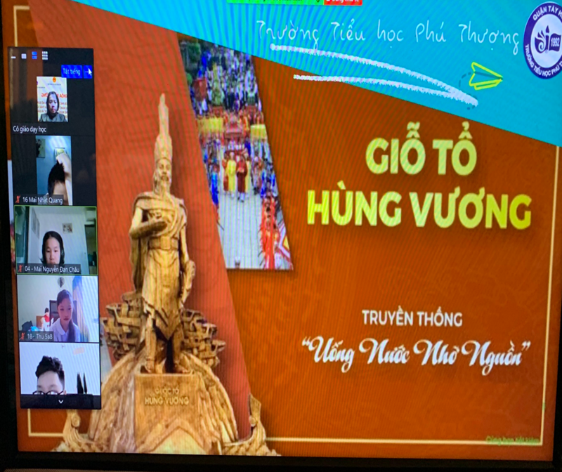 GIỖ TỔ HÙNG VƯƠNG 10 - 3  ÂM LỊCH TRUYỀN THỐNG “UỐNG NƯỚC NHỚ NGUỒN”