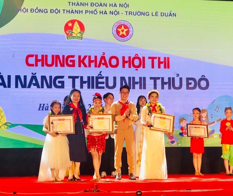 Giải Ba trong vòng Chung khảo của hội thi “Tài năng thiếu nhi Thủ đô 2022”