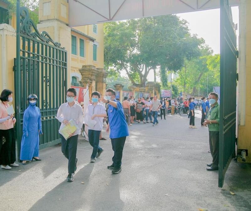 Công tác tham mưu chỉ đạo kỳ thi tốt nghiệp THPT năm 2022  trên địa bàn quận Tây Hồ