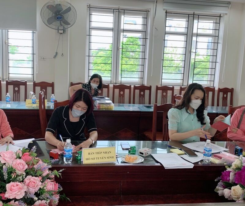 Trường Tiểu học Nhật Tân với ngày đầu tuyển sinh lớp 1 năm học 2022 - 2023