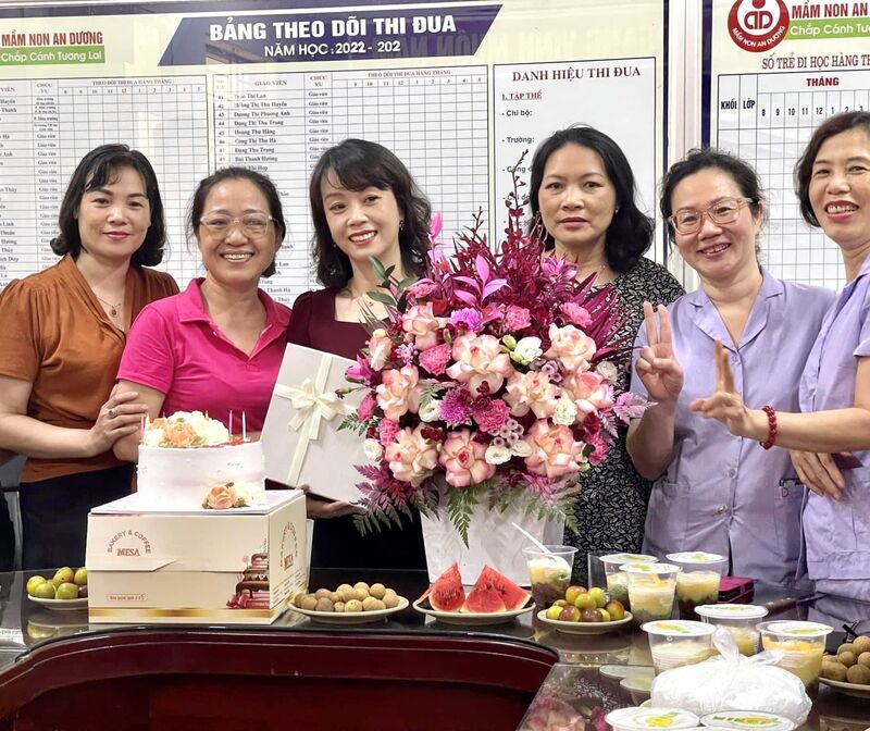 Luân chuyển cán bộ tại trường MN An  Dương