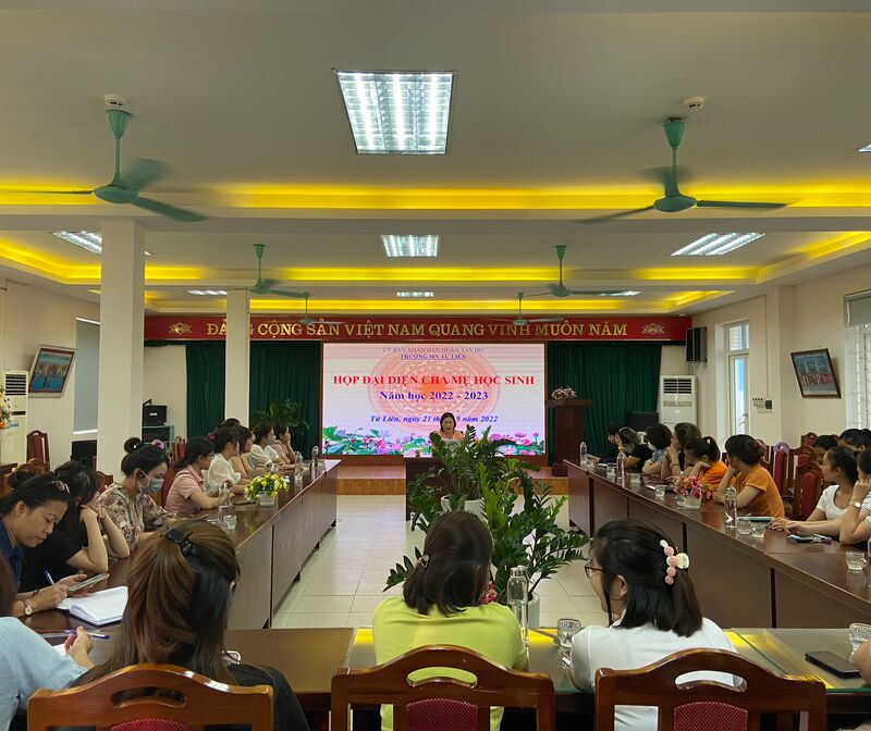 Họp ban đại diện cha mẹ phụ huynh học sinh đầu năm học