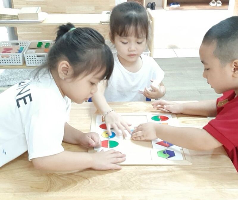 Hoạt động góc của các bé MGN