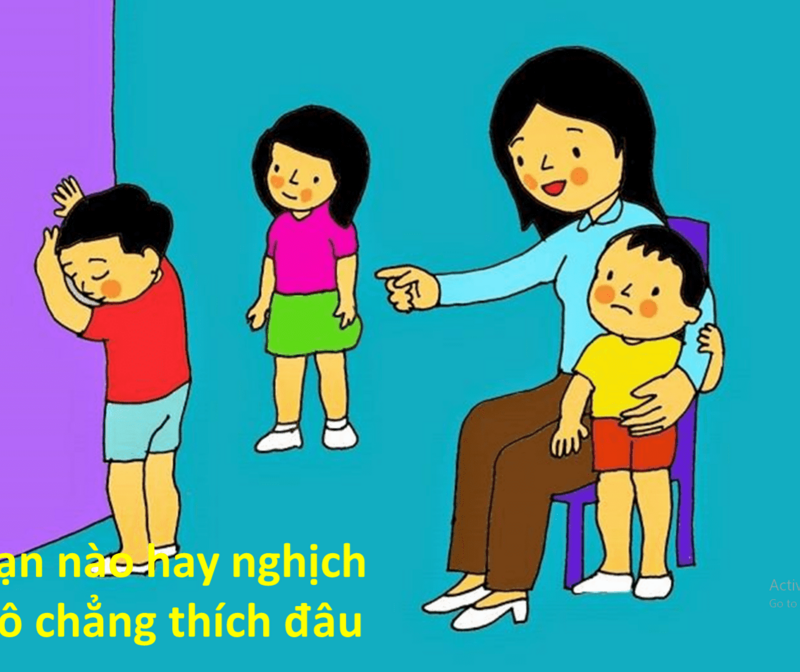 Dạy trẻ bài thơ  Cô giáo của con