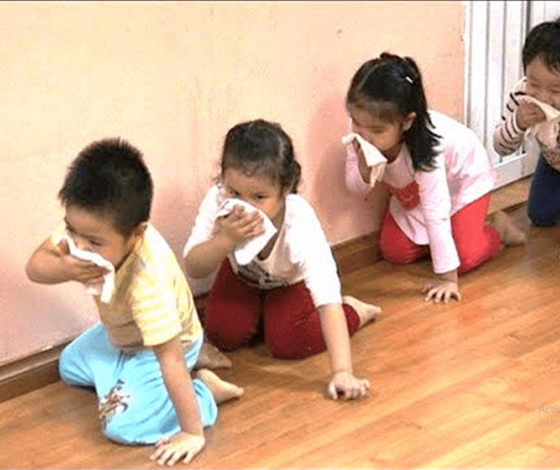 Day trẻ : Kỹ năng thoát hiểm khi có cháy của khối MGN