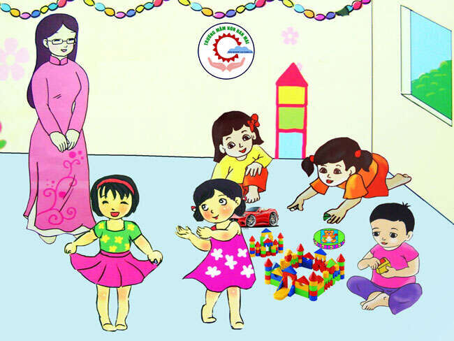 Hoạt động khám phá:  "Hoạt động của bé 1 ngày ở trường"