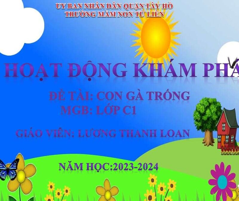 Hoạt động: Khám phá: Con gà trống
