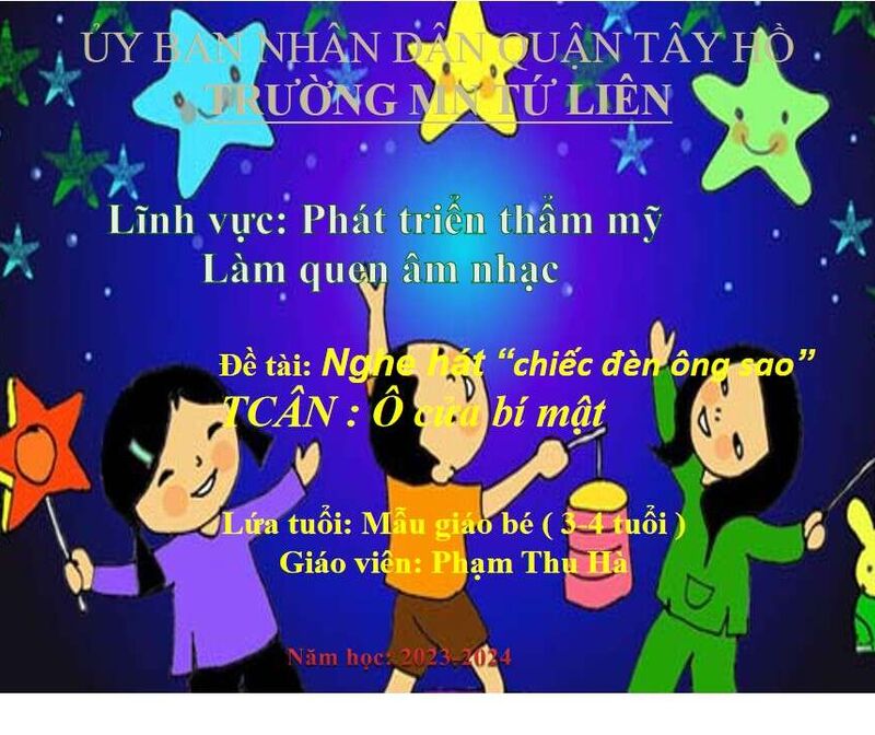 Âm nhạc: NDC: Nghe hát: Chiếc đèn ông sao