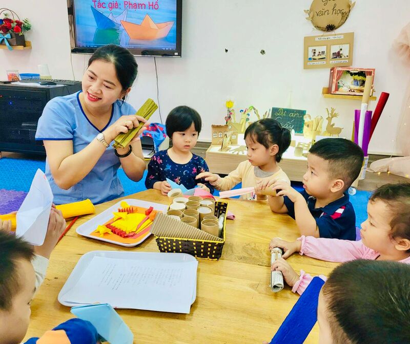 Dự án " Giấy " của khối MGB đã diễn ra thành công tốt đẹp. Hãy cùng nhìn lại những khoảnh khắc đáng yêu của các bé nào !