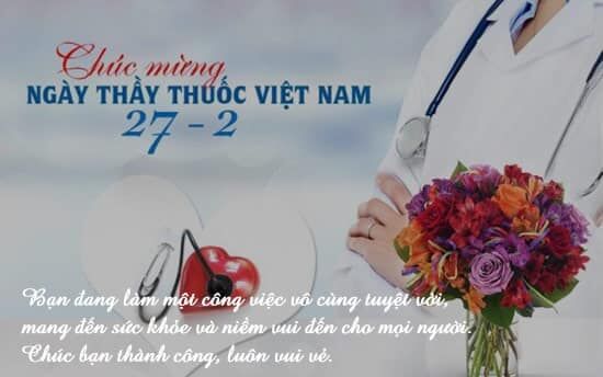 CHÚC MỪNG NGÀY THÀY THUỐC VIỆT NAM.